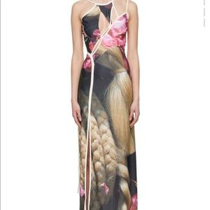 OTTOLINGER Multi Color Nylon Maxi Dress